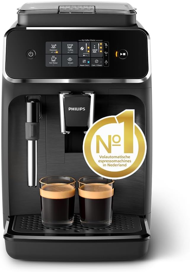 Philips 2200 Series EP2220/10 - 2 Soorten Koffie + Heet Water + AquaClean Filter