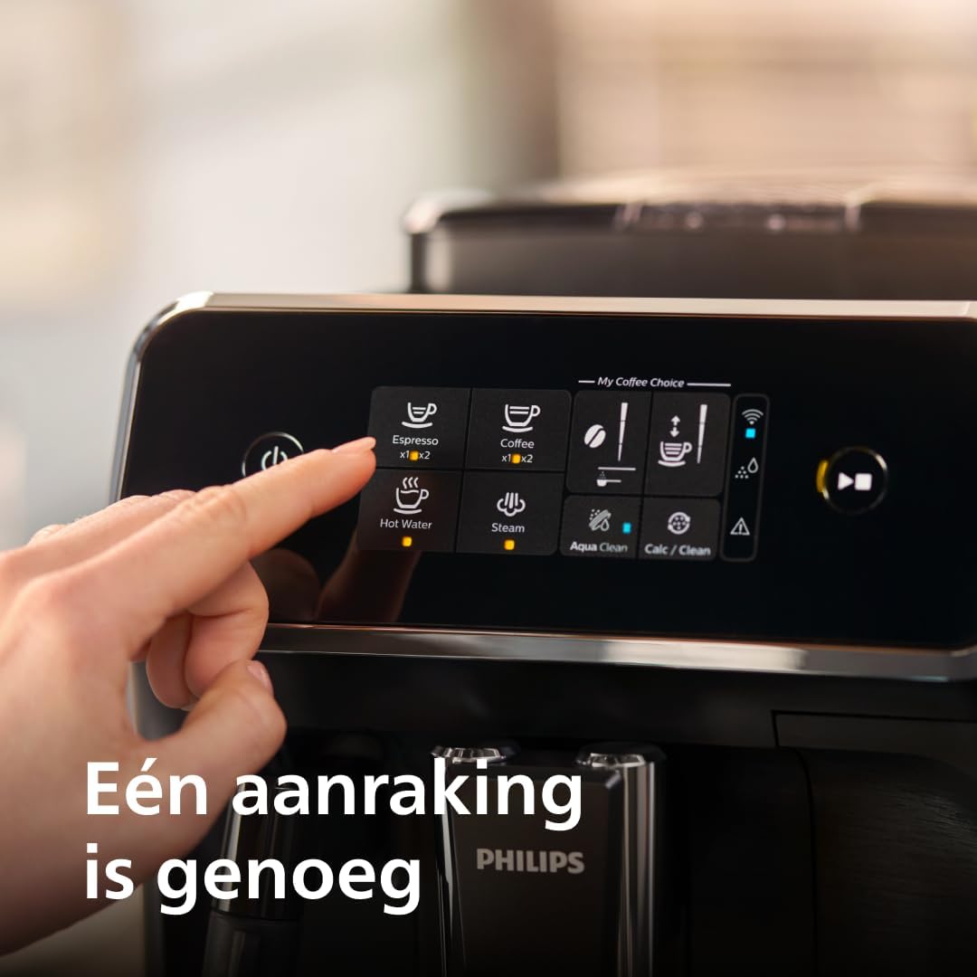 Philips 2200 Series EP2220/10 - 2 Soorten Koffie + Heet Water + AquaClean Filter