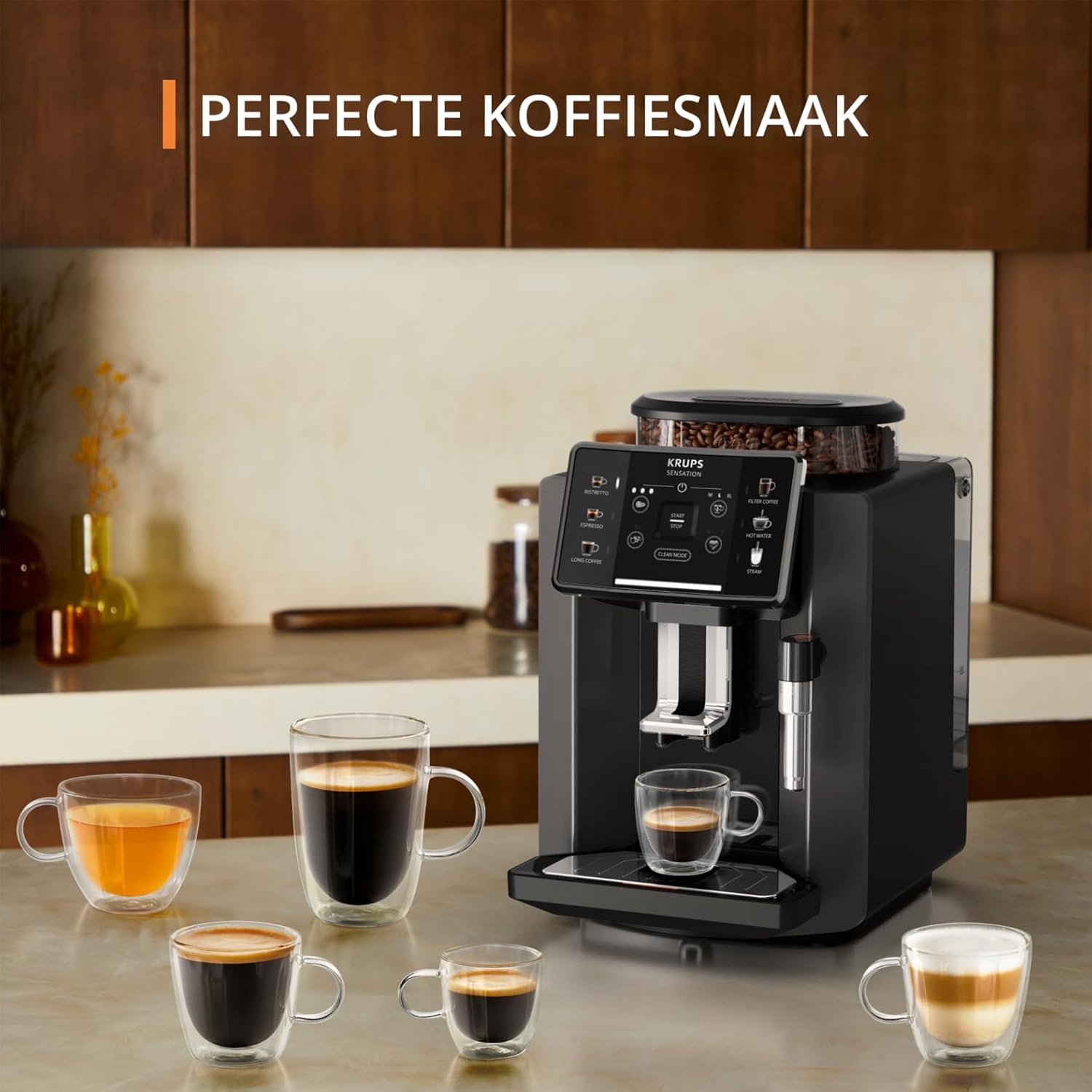 Krups EA9108 Sensation - Volautomatische Espressomachine