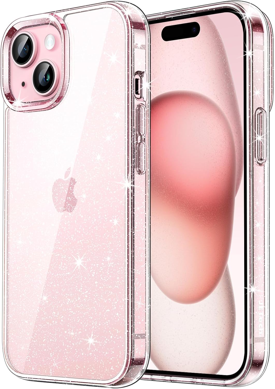 Apple iPhone 15 -128GB - Pink + Case